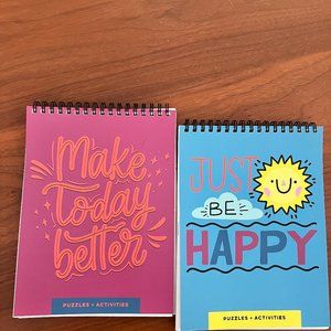 Positivity Puzzle Activity Books - NEVER Used